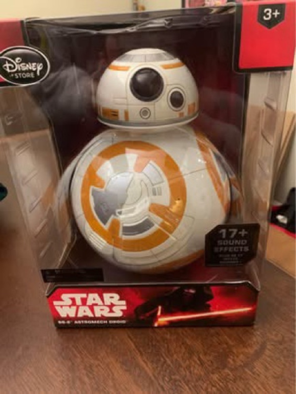 Star Wars BB-8 Astromech Droid toy 17+ sound effects. NEW IN BOX